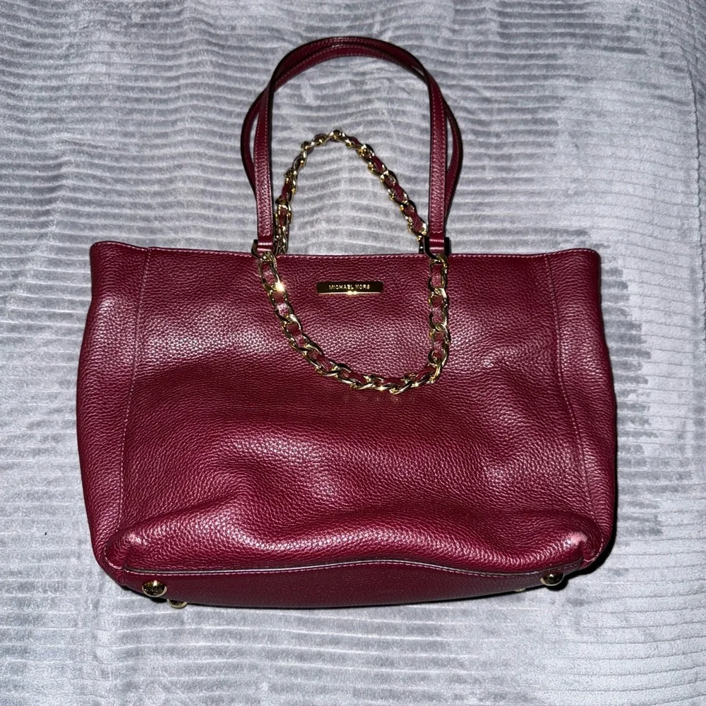 Michael Kors Leather Tote - Picture 1 of 7